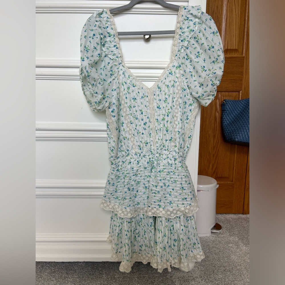 LOVESHACKFANCY CARLO DRESS - Picture 4 of 5